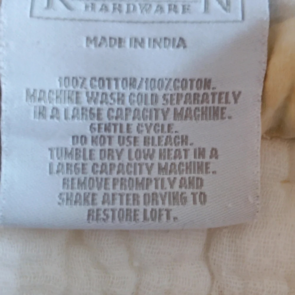RESTORATION HARDWARE EURO QUILTED YELLOW/BLUE FLORAL SHAMS 26X26 QUITE LUXURY